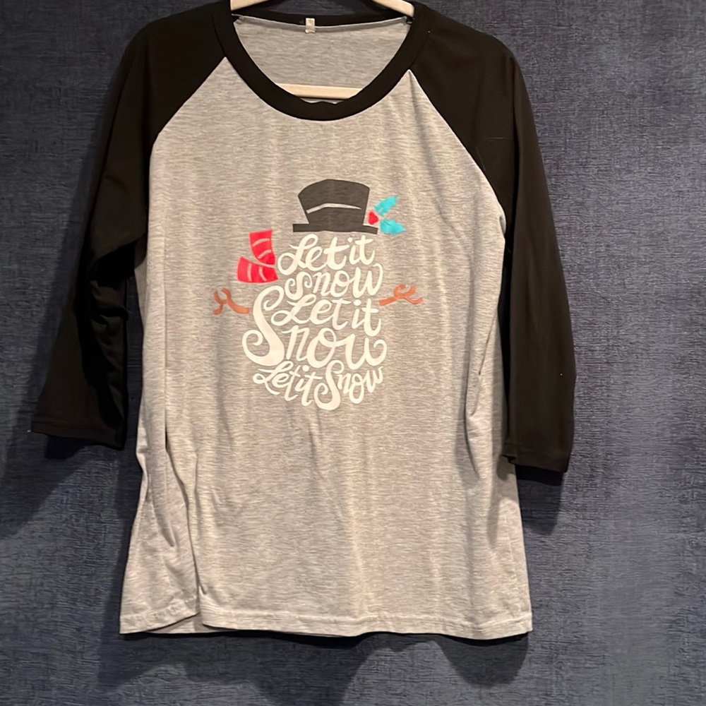 Baseball t-shirt.